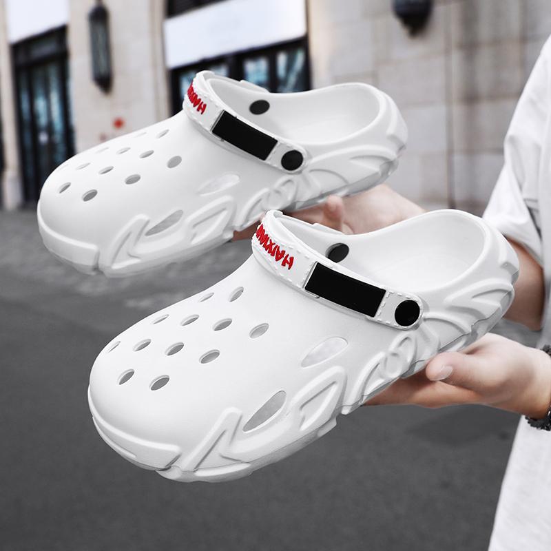 Sandals Shoes for Men Men's Slippers Wear-resistant Ventilate Soft and Comfortable Non-slip Platform Shoes Indoor and Outdoor