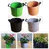 Plant Grow Bag Nonwoven Fabric Pots Plant Growing Bags Vegetable Planter Bags Suitable for Indoor and Outdoor Garden Use