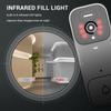 2.4G Wireless Smart Video Doorbell Two-way Intercom 4.3-inch Screen Wifi Doorbell Security System Infrared Night Vision Video Door Bell