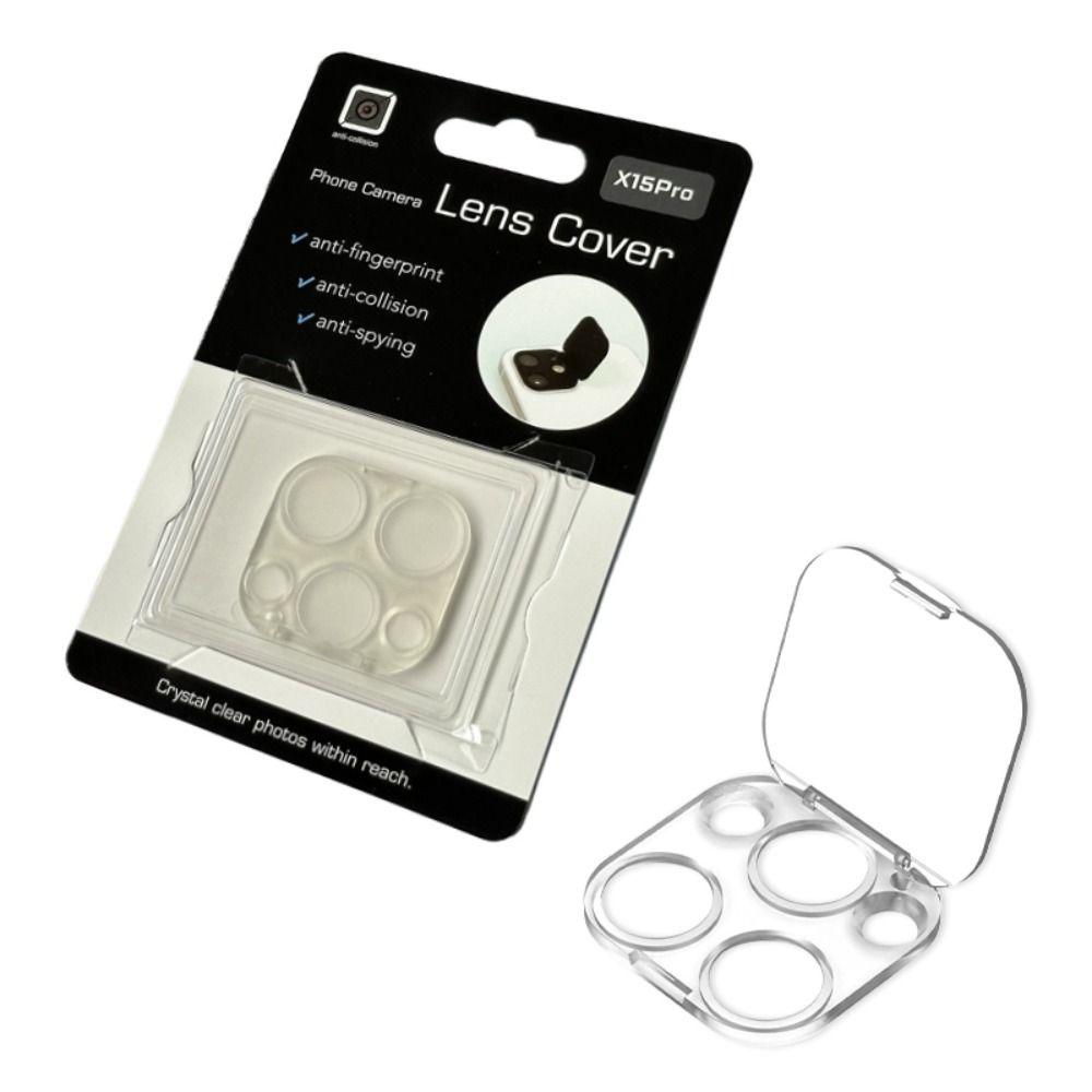 Plastic Back WebCam Cover Sticker Privacy Protector New Camera Lens Cap for iPhone 15 Pro Max Plus