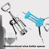 Wine Opener Alloy Wing Corkscrew Heavy Duty Corkscrew Beer Opener Multifunctional Bottle Opener for Home Kitchen Restaurant Bar