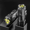 High Lumens Ultra-Bright LED Flashlight Waterproof Compact Size Portable Rechargeable Emergency Torchlight Camping Gear