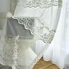 European Curtain Embroidery Living Room Bedroom Balcony Transparent Curtain Curtain Window Screen
