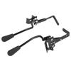 1 Pair Wheelchair Brakes Replacement Strong Brake Force High Sensitivity Left Right Side Mount Wheelchair Brakes