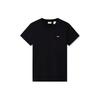 Levis Solid Color Round Neck Simple Pullover Short Sleeve Regular T-Shirt Women T-Shirts Black A9271-0001