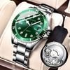 Green Water Ghost Fully Automatic Mechanical Watch Men's Watch Men's Calendar Luminous