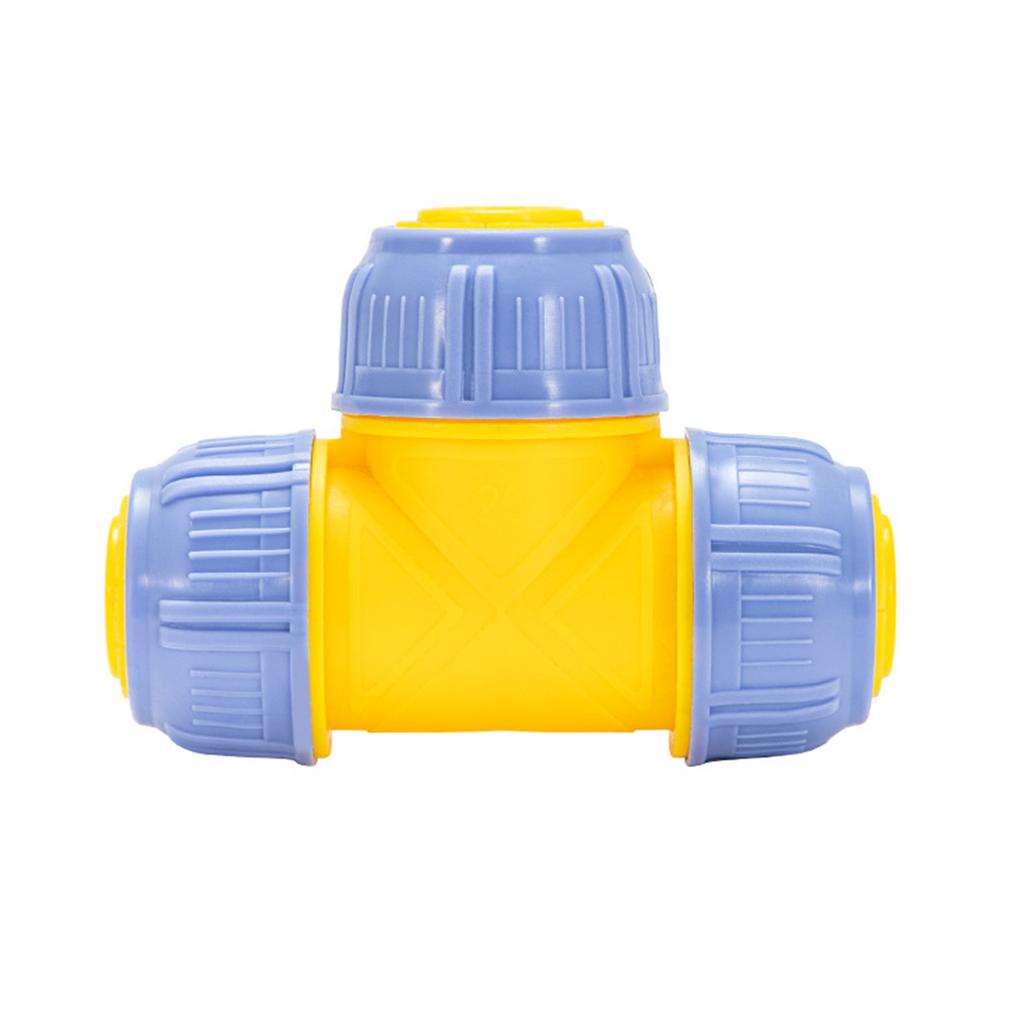 25mm Pipe Fitting Plumbing Connector Water Supply Fittings PP Texture for Indoor and Outdoor Water Supply Systems