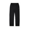 Li Ning X Staple Collaboration Series Solid Color Mid Waist Comfortable Breathable Versatile Straight Leg Casual Pants Men Bottoms Black AKXV315-2