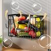 Magnetic Shelf Fridge Organizer Magnetic Fruit Basket Potato Onion Storage Bins Multifunctional Kitchen Organizer for Refrigerator Pantry Storage