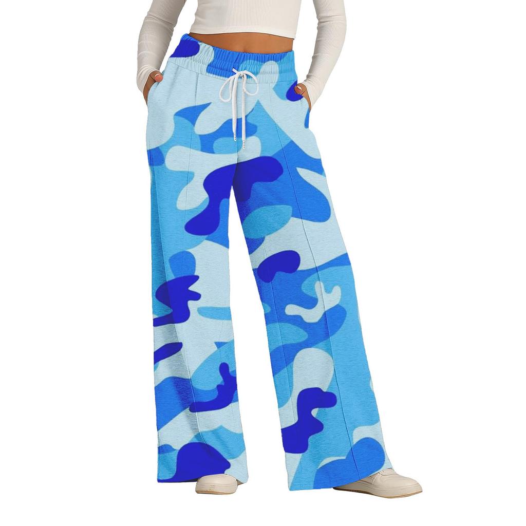 Women's High Waisted Wide Leg Sweatpants Casual Jogger Pants