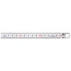Shinwa Sokutei Stainless Steel Ruler, 15cm, JIS Class 1, with Red Numbers, 14001