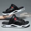Men's Slippers Summer Sandals Light Adult Thick-soled Beach Shoes Non-slip Open-toe Sandals for Outdoor