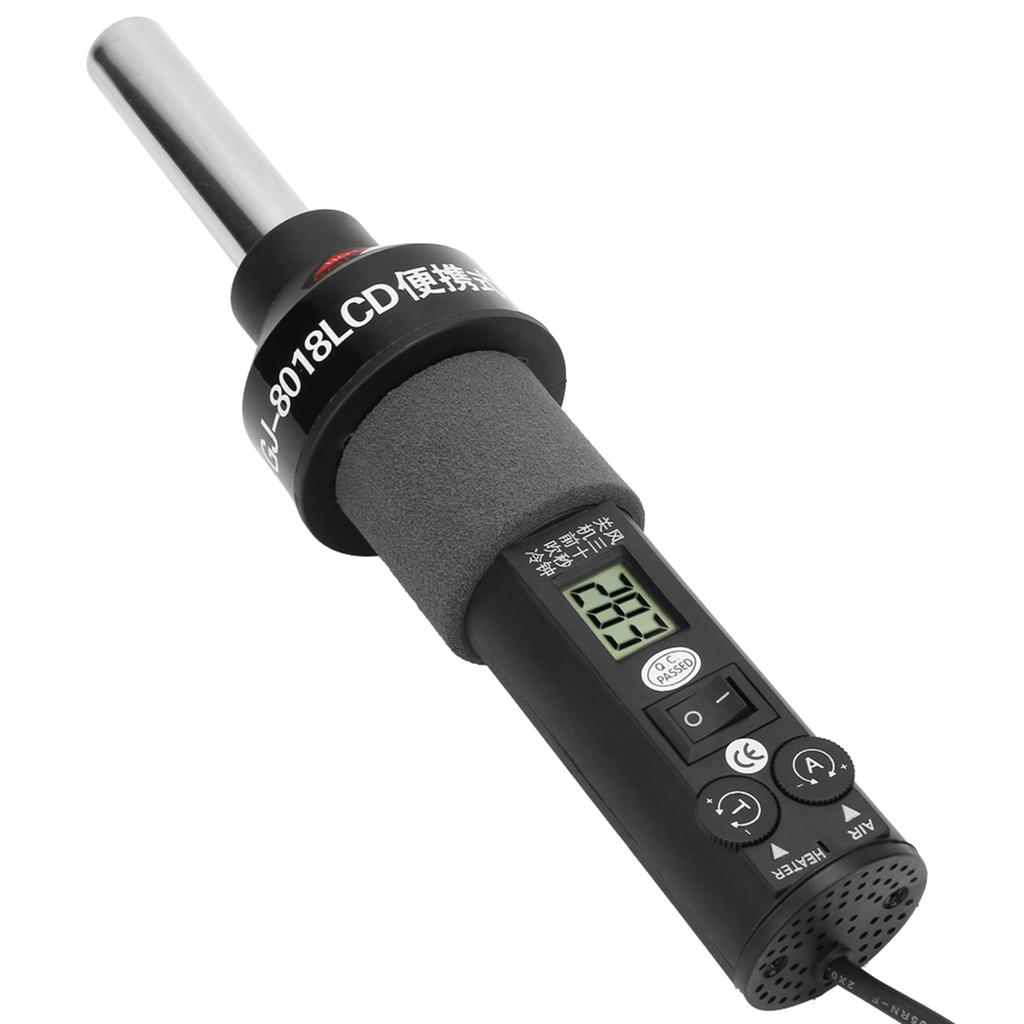 450W LCD Adjustable Electronic Heat Hot Air Gun Desoldering Soldering Station IC SMD BGA