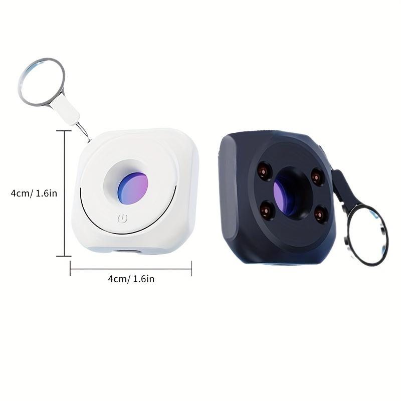 Mini Hidden Camera Detector Portable Pinhole Hidden Lens Detect Gadget Anti-Peeping Security Protection Anti Candid Detector