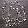 Fake Pearl Crystal Wedding Hair Vine Crystal Bridal Accessories Diamante Headband New ADM
