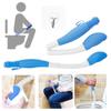 (Qunide) Bottom Toilet Self Wipe Aid Long Handle Wiper Easy Tissue Grip Helper Toilet Aids Tools For The Disabled