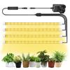4 Pack Led Grow Lights for Indoor Plants Full Spectrum WaterproofPlant Light Strip 10 Dimmable