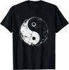 Yin Yang Symbol Tao Taijitu Yoga Peace Love T-Shirt Chinese Yin-yang Bagua Tai Chi Clothing Tops  T Shirts for Women Unisex Camisetas