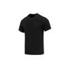 Solid Color Crew Neck Short Sleeve T-Shirt Men Tops Black DV9832-010