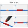 127-1060 Pcs 2:1 Heat Shrink Tube Shrinking Assorted Polyolefin Insulation Sleeving Wire Cable Sleeves Wrap