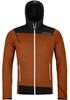 Jacket Ortovox Fleece Light Hoody M (87131) Bristle Brown