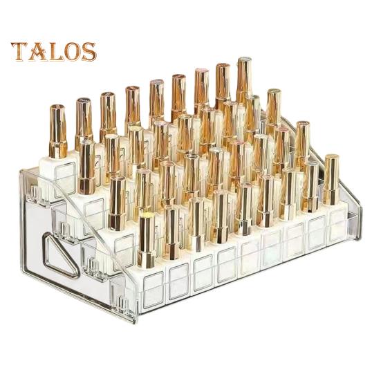Nail Polish Organizer Acrylic Display Rack Transparent Design Multipurpose Sunglasses Organizer Essential Oils Holder