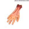 Halloween Horror Props Bloody Hand Haunted House Party Decoration Scary Fake Hand Finger Leg Foot Brain Heart Halloween Supplies
