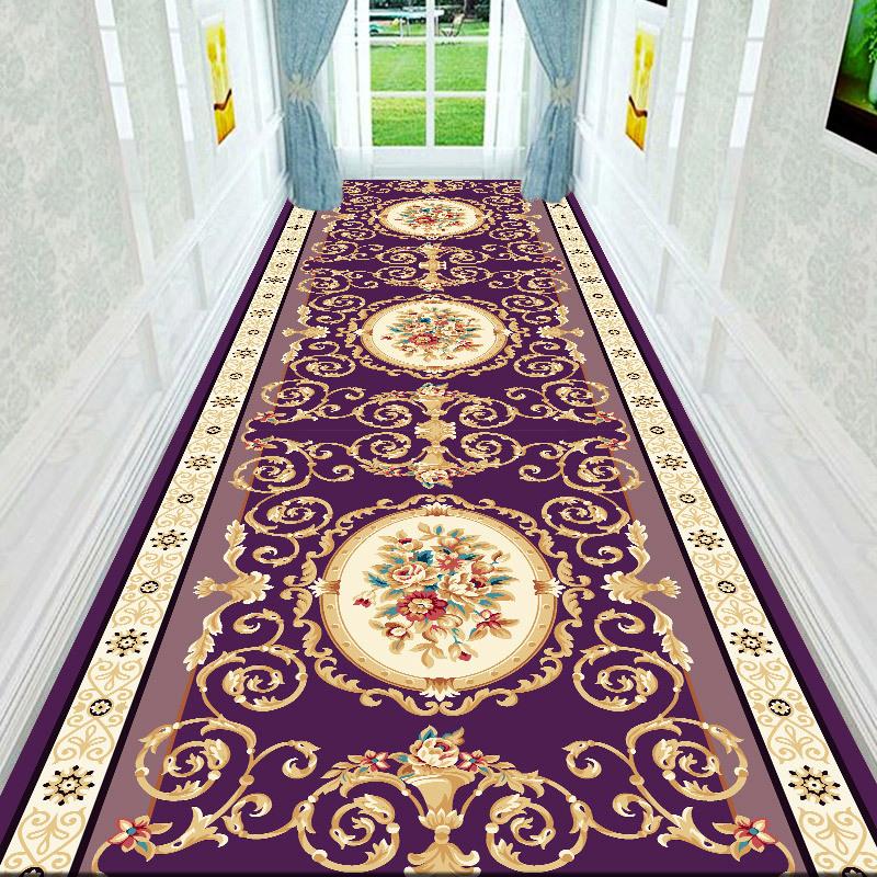 Modern Luxury Abstract Hallway Carpet Non-slip Corridor Aisle Runner Home Living Room Decor Stairway Rug Kitchen Floor Mat