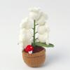 Lily Of The Valley Night Light Woven Ornaments Table Lamp Handknitted Wool LED Desktop Small Potted Decoration Creative Gift