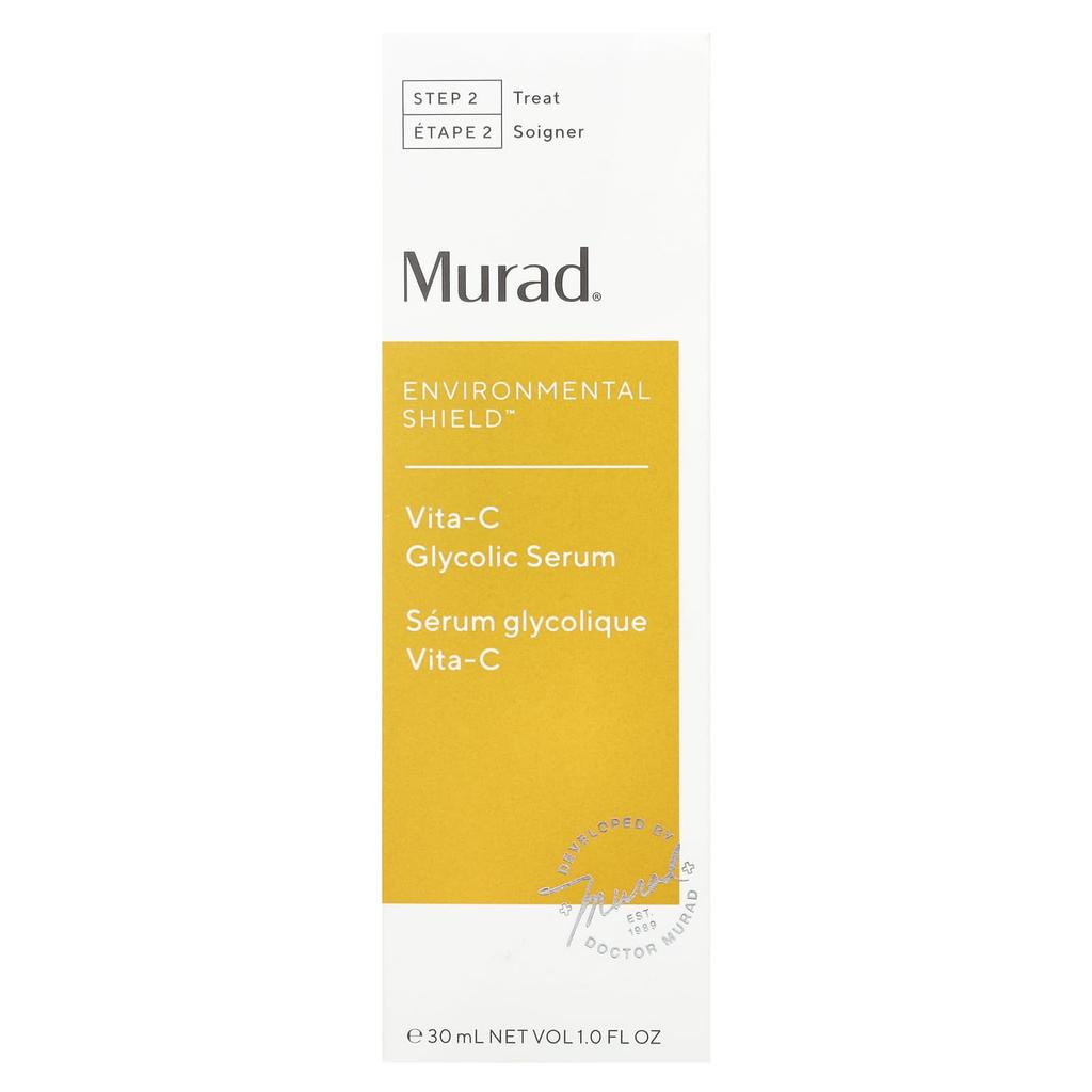 Murad Environmental Shield, Vita-C Glycolic Serum, 1 Fl Oz (30 Ml)