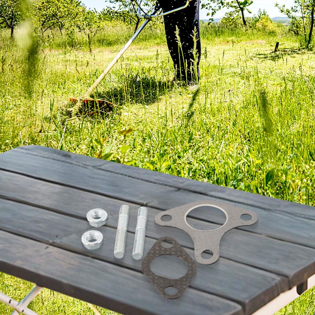 Muffler Gasket Set for For GX390 For GX340 For GX270 13HP Bolt and Nuts