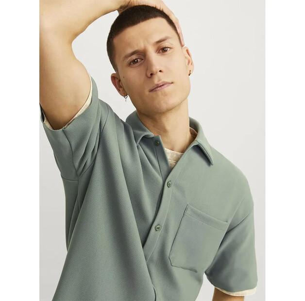 Jack & Jones Mykonos Plisse Short Sleeve Shirt
