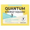 Quantum Energy Square Caramel Almond Sea Salt, 8 Packs, 1.69 Oz (48 G) Each