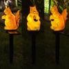 Squirrel Outdoor Light LED Solar Cute Squirrel Plug Lights Garden Decoration Animal LED Decor Light Waterproof Garden Lamp