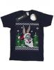 Boys Bugs Bunny Christmas Fair Isle T-Shirt