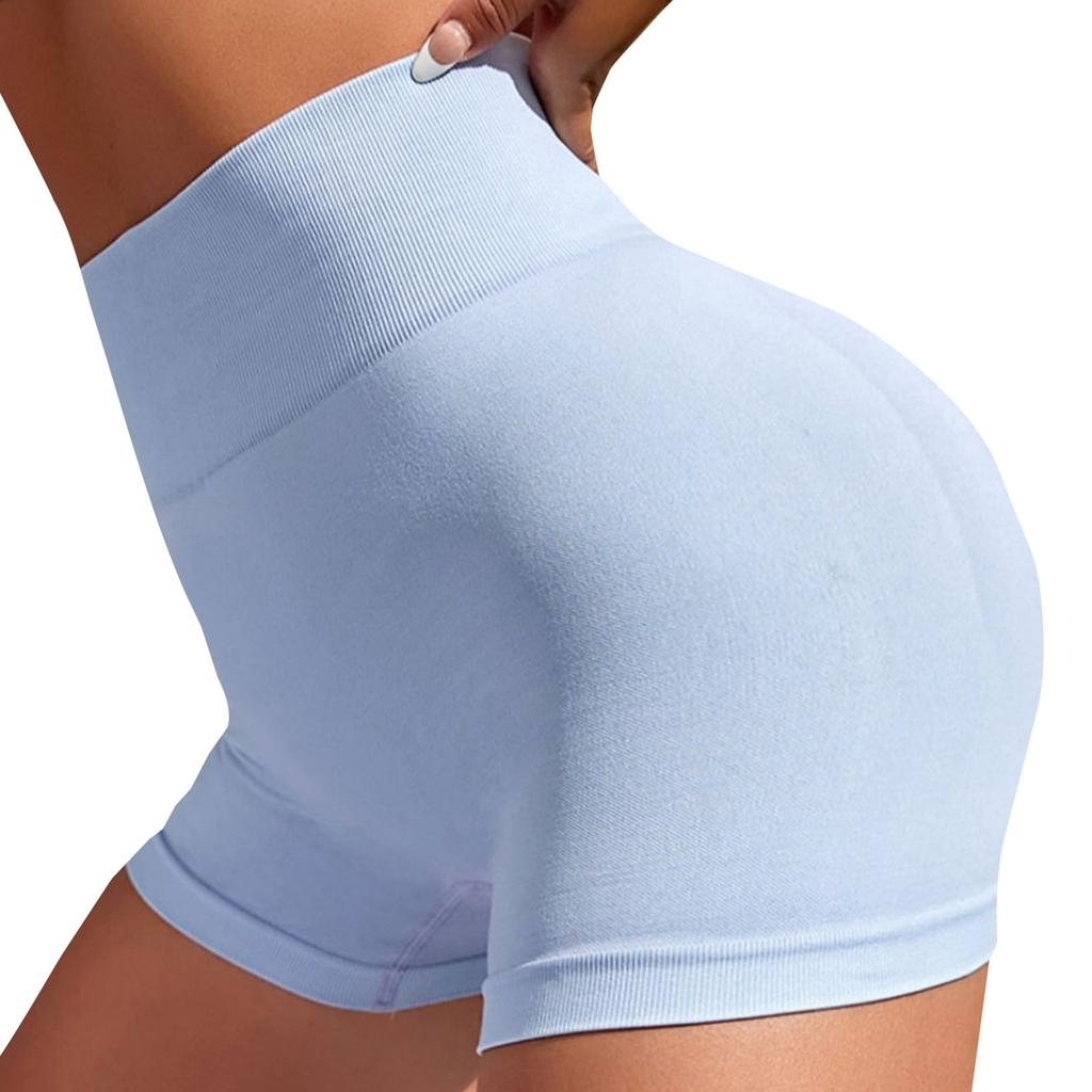 Women's High Waist Peach Lift Hip Sports Shorts Tight Yoga Shorts