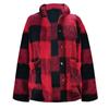 Women's Fashion Casual Long Sleeve Plaid Button With Pocket Jacket
