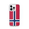 Чехол для iPhone - Norvège - Drapeau officiel - Souple - Multicolore - Модель вертикальная