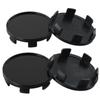 Car Decoration Center Cap Dia 6 Clips 4pcs ABS Plastic