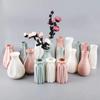 Imitation Ceramic Nordic Flower Vase Durable Flower Bottle Plastic Flower Pot Home Decoration