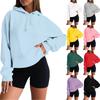 Women's Fashionable And Casual Long-sleeved Hooded Sweatshirt Top