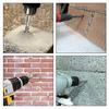 Professional Drill Bit Unique SDS Plus Hammers Drill Bit for Concrete Brick Stone Drilling Concrete Masonry Tool Kit