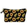 Chic Cosmetic Bag Vivid Pattern Durable Hanging Hole