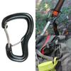 Durable Aluminum Carabiner Clip 800kg Strength for Outdoor Swing, Traveling,Backpacking Durable& Rustproof Carabiners