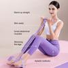 6-Tube Pedal Ankle Puller Resistance Band with Handle Elastic Yoga Sit-up Pull Rope Men Women Pedal Tensioner Exerciser Workout Equipment