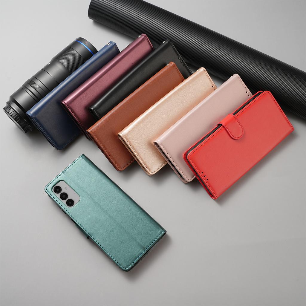 Leather Case Protect Cover For Samsung Galaxy A54 A53 A23 A24 A15 A14 A13 A12 A52 A34 A33 A21S A10 A20E Stand Flip Wallet Case