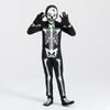 Halloween Costume Skeleton Pattern Jumpsuit Glow In The Dark Kids And Youth Cosplay Costume