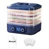 Temperature Control Food Dehydrator Machine with Adjustable Timer BPA-Free Large Capacity 5 Layers US Plug Food Fruit Dehydrator