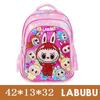 Labubu School Bag Cartoon School Bag Cute 16 Inch Large Capacity 3D Hard Shell School Bag Backpack