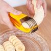 Kitchen Accessories Banana Slicer Fruit Vegetable Sausage Slicer Stainless Steel Banana Cutter Salad Sundaes Tools Cooking Tools MIT